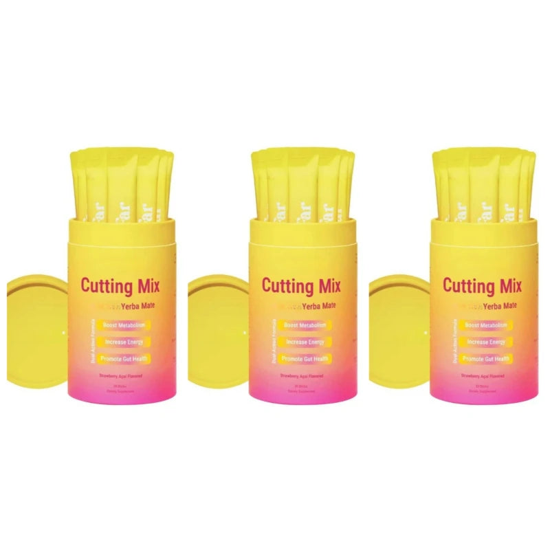 Cutting Drink Mix Yerba Mate & Magnesium Strawberry Flavor – 30 Servings