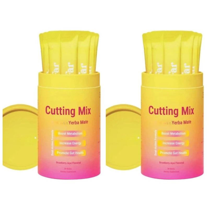 Cutting Drink Mix Yerba Mate & Magnesium Strawberry Flavor – 30 Servings